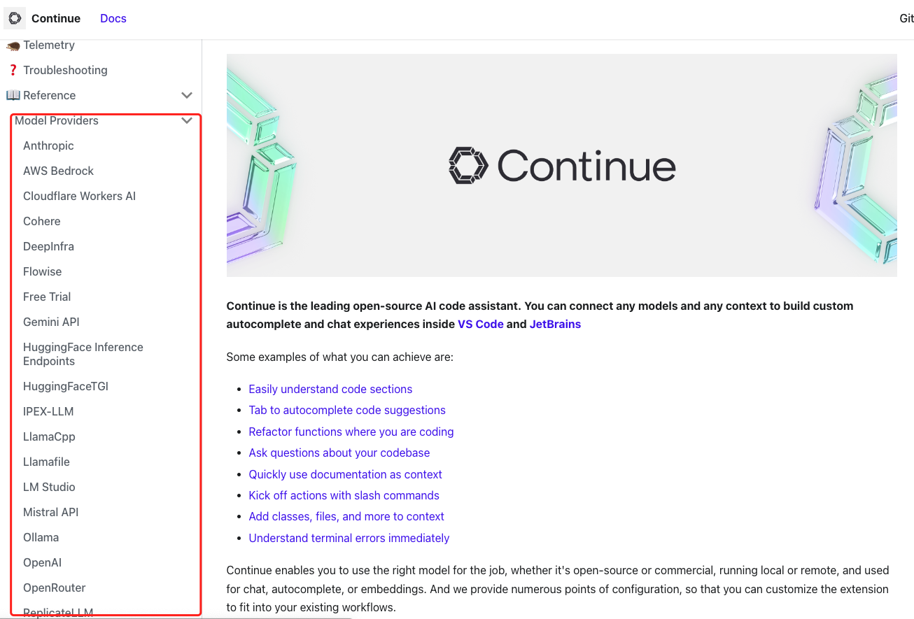 支持的 LLM 模型